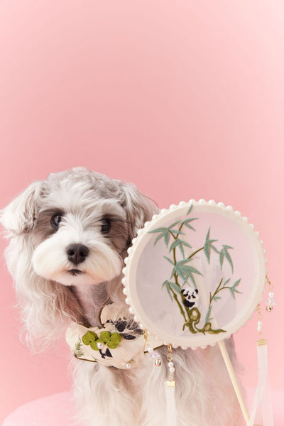 Chaleco sin Mangas Estilo Chino para Mascotas - Diseño Panda Teddy Schnauzer Bichón - Image 56