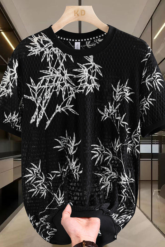 Playera Corta de Malla Ice Silk para Hombre - Fresca y Transpirable - Image 20