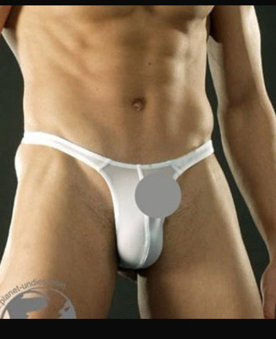 Bóxer T-back Ultradelgado de Color Sólido para Hombre - Image 13