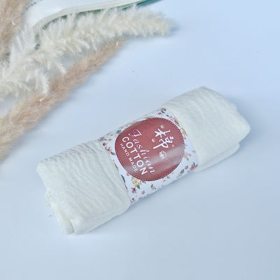 Pañuelo de Algodón y Lino Arrugado Monocromático - Image 152