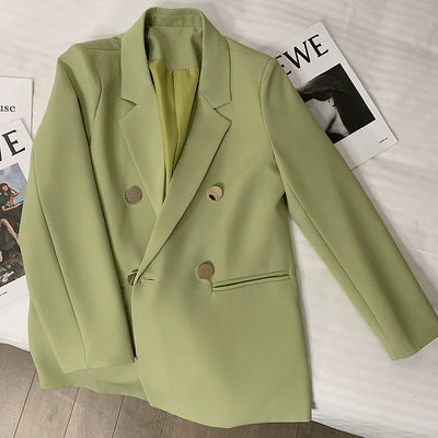 Blazer Casual Estilo Británico para Mujer - Image 57