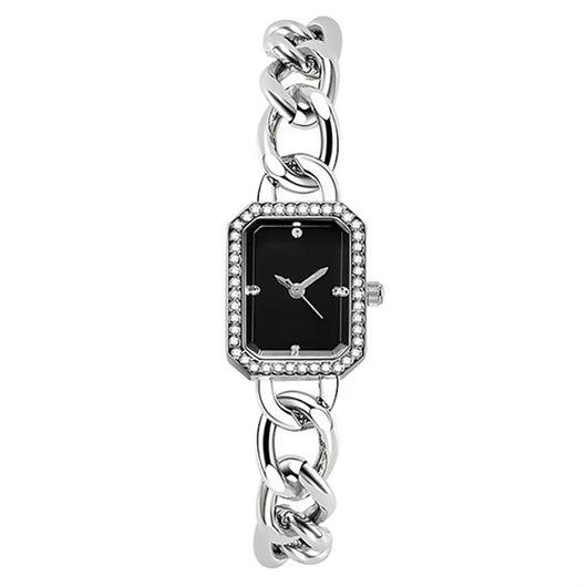 Reloj de Mujer Rectangular de Lujo Estilo Clásico con Movimiento de Cuarzo - Image 17