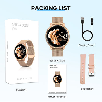 Reloj Inteligente Y22 con Monitoreo Cardíaco y Presión Arterial - Image 15