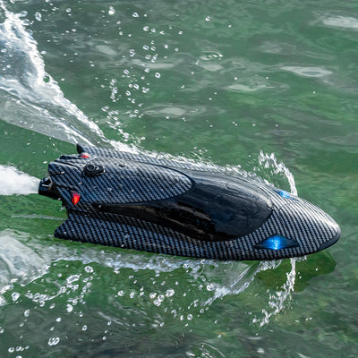 Barco de Carreras Teledirigido de Alta Velocidad con Motor Turbojet Refrigerado - Image 10