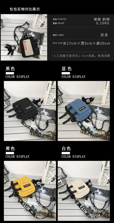 Bolso Bandolera Casual de Nylon para Hombre - Diseño Moderno y Funcional - Image 61