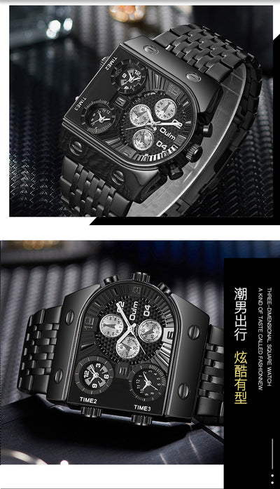 Reloj Hombre Multihuso con Esfera Grande e Iluminación Nocturna - Image 23