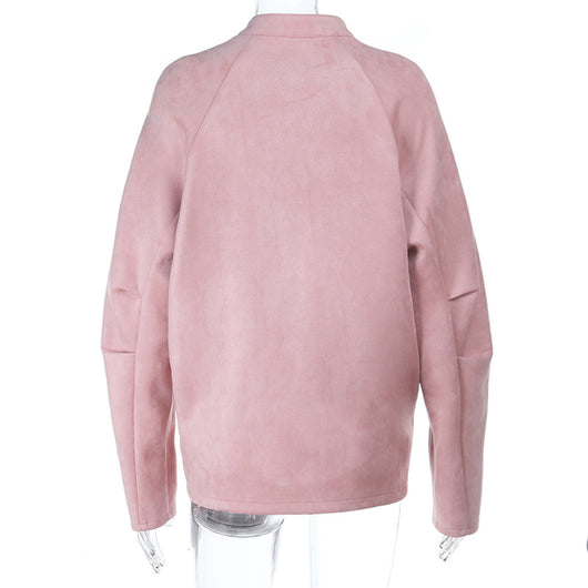 Sudadera Polar de Color Liso - Comodidad Versátil para Cada Día - Image 35