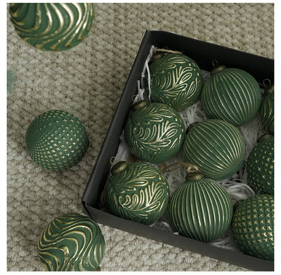 Bolas Navideñas Antiguas 8cm - Ornamentos Decorativos Clásicos - Image 18