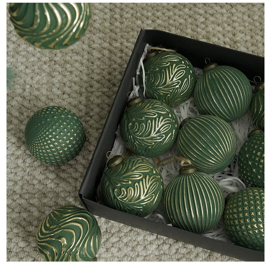 Bolas Navideñas Antiguas 8cm - Ornamentos Decorativos Clásicos - Image 18