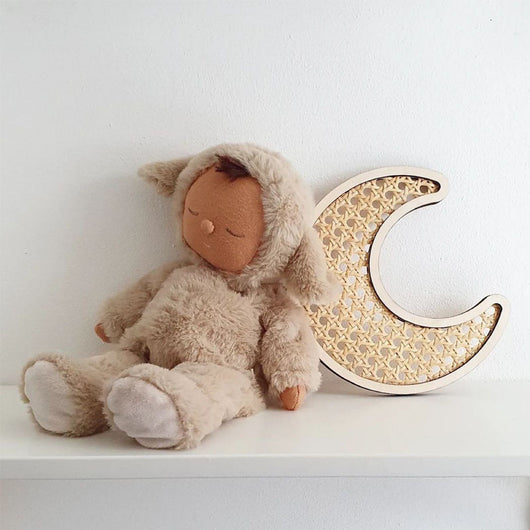 Globo Aerostático de Ratán con Arcoíris, Estrellas y Luna para Decoración Infantil - Image 36