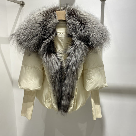 Chaqueta de Lujo para Dama con Plumón de Ganso y Cuello de Zorro - Image 17