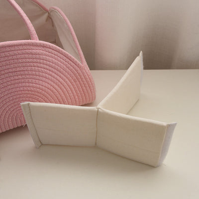 Canasta Tejida Portátil para Pañales y Almacenamiento del Bebé - Image 21