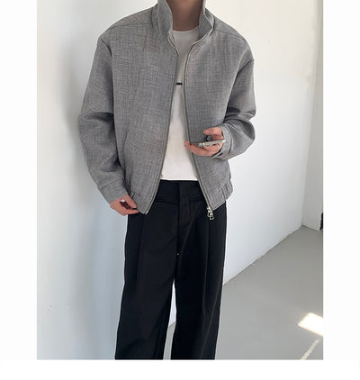 Chaqueta Minimalista para Pareja - Diseño Urbano Otoño - Image 17