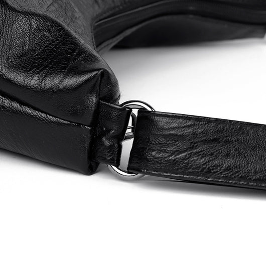 Bolso de Cuero Retro con Gran Capacidad para Hombro - Image 27