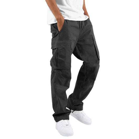 Pantalones Casuales con Múltiples Bolsillos y Cordón Ajustable - Image 54