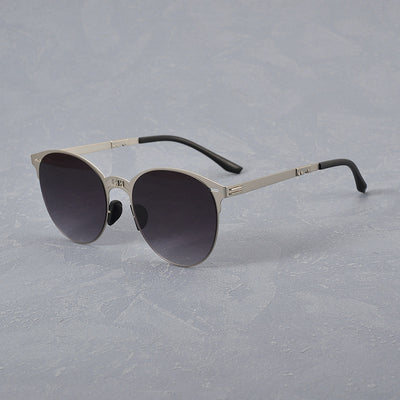 Gafas de Sol Vintage Plegables para Hombre en Acero Inoxidable - Image 29
