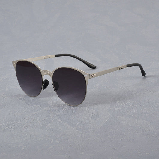 Gafas de Sol Vintage Plegables para Hombre en Acero Inoxidable - Image 29
