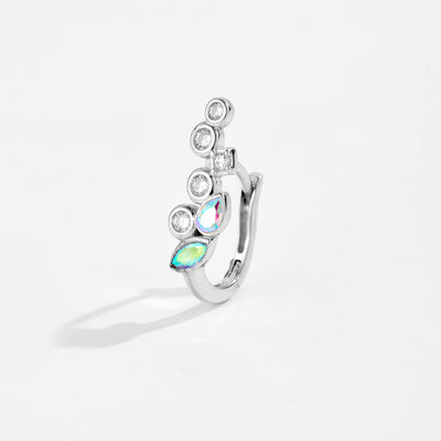 Aretes Estrella de Cinco Puntas en Plata 925 con Circón - Image 20