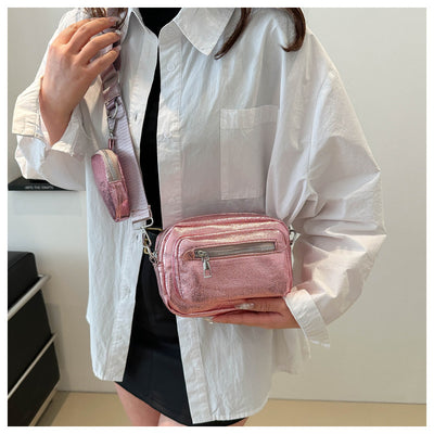 Bolsa Crossbody Cuadrada Estilo Occidental con Correa Ancha - Práctica y Elegante - Image 27