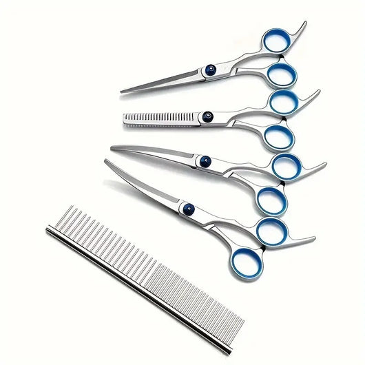 Kit Profesional de Aseo para Mascotas - Tijeras de Precisión Portátiles - Image 15