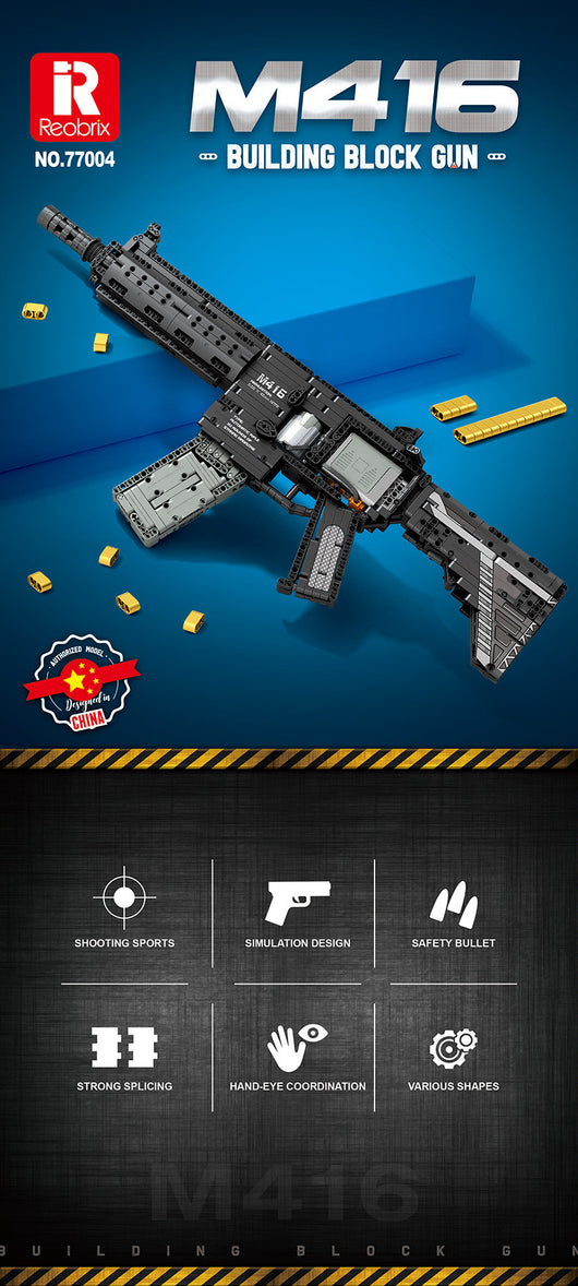 Bloques de Construcción y Pistolas Lanzadoras para Armar - Image 13