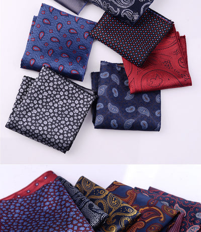 Pañuelo de Bolsillo Estampado para Hombre - Accesorios Formales y Casual Business - Image 64