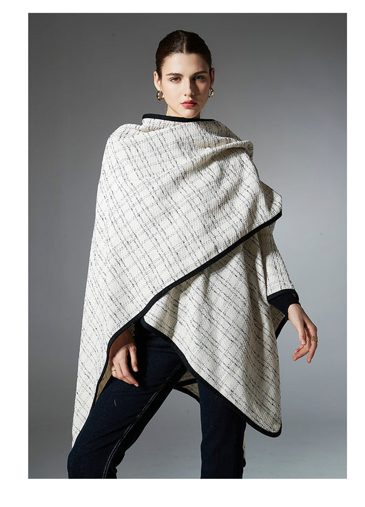 Par de Chales Beige con Hebilla para Otoño e Invierno - Image 16