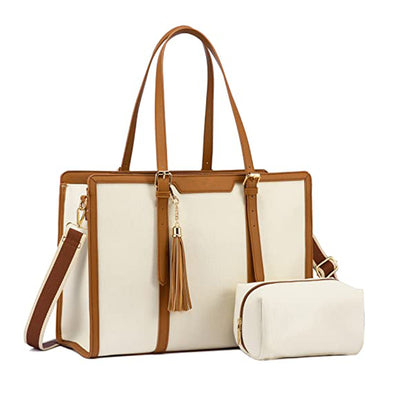 Bolsa de Cuero para Laptop - Maletín Profesional para Mujer - Image 27