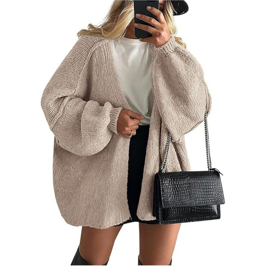 Abrigo Suéter Tejido Casual para Mujer - Image 41