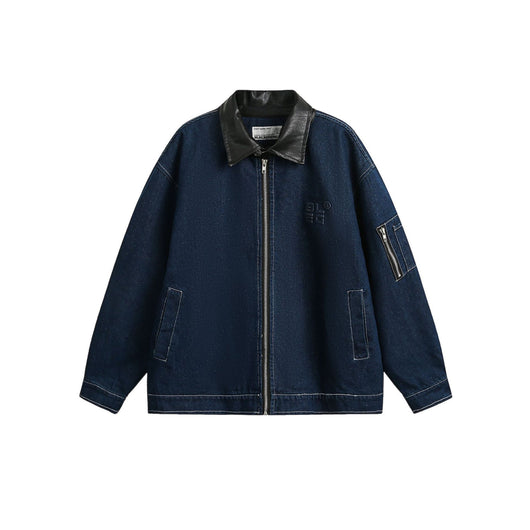 Chaqueta de Mezclilla Pesada en Colores Primarios - Image 33