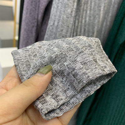 Cardigan Tejido Largo para Mujer - Abrigo Suéter Versátil - Image 43