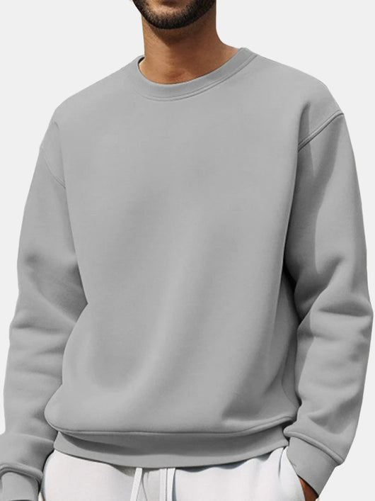 Sudadera de Cuello Redondo en Terciopelo con Manga Larga - Image 15