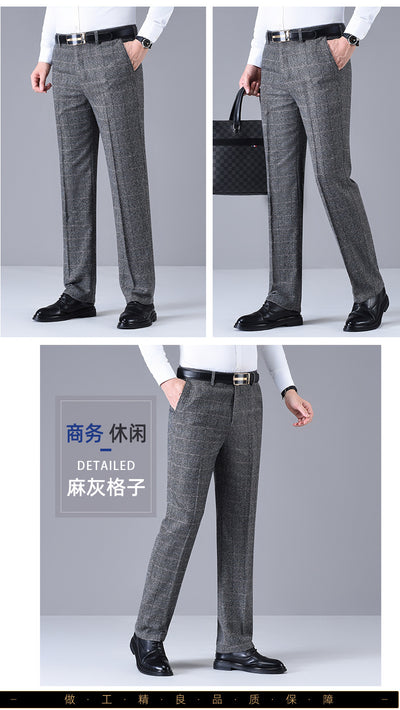 Pantalones Casuales de Cintura Alta Rectos y Holgados para Hombre - Image 14