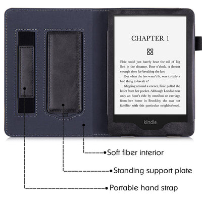 Funda de Cuero con Soporte de Muñeca para Kindle Paperwhite 11 - Image 65