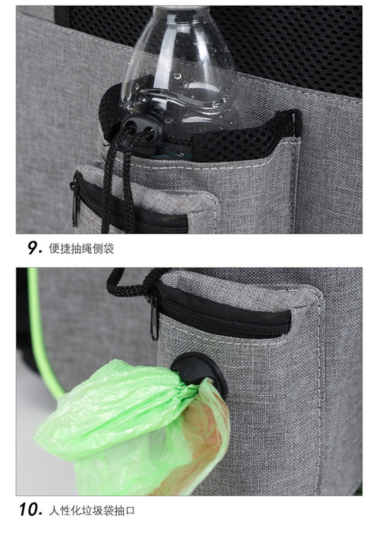 Mochila Transportadora para Gatos con Bolsa Extensible - Image 44