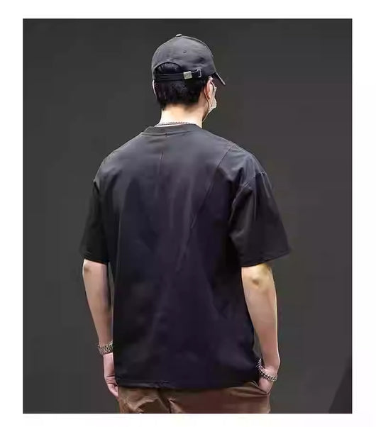 Camiseta Morada Manga Corta para Hombre - Verano - Image 13