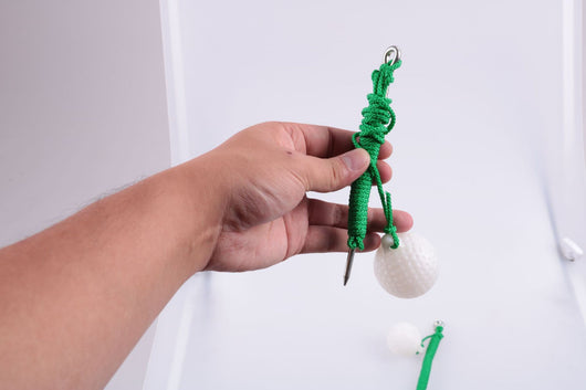 Entrenador de Golf Portátil con Cuerda y Bola Colgante - Image 9
