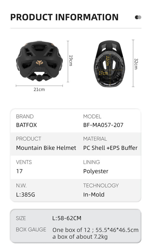 Casco de Montaña con Visera Removible Ultra Ligero y Transpirable - Image 14