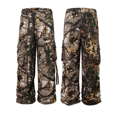 Pantalones Cargo Camuflaje Ramas Estilo Retro - Image 18