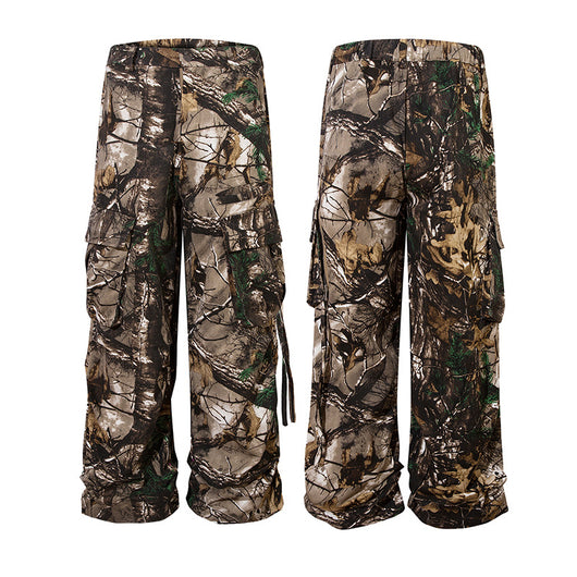 Pantalones Cargo Camuflaje Ramas Estilo Retro - Image 18