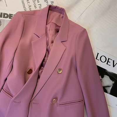 Blazer Casual Estilo Británico para Mujer - Image 67