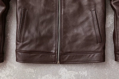 Saco de Vestir Marrón Oscuro para Hombre Talla Grande con Solapa Clásica - Image 20