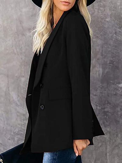 Blazer Cardigan Entallado con Botones para Mujer - Image 17