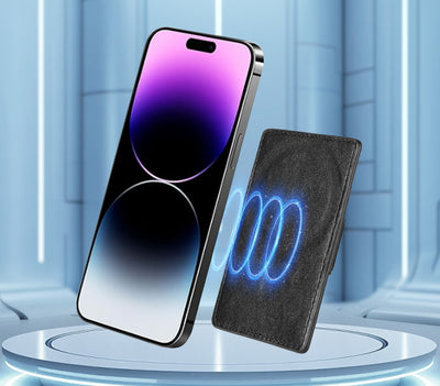 Cartera Magnética 2 en 1 con Soporte para Teléfono - Multifunción Desmontable - Image 18