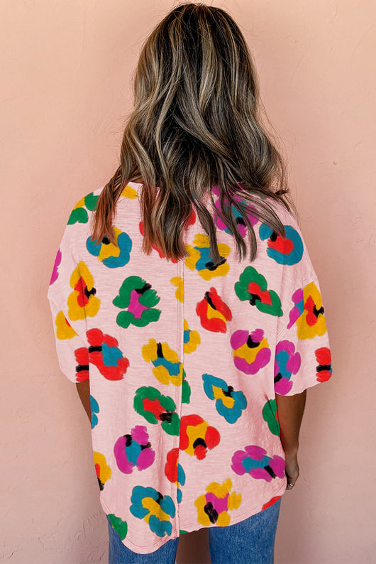 Blusa Colorblock de Manga Corta - Image 18