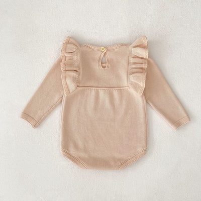 Blusa Infantil de Encaje Manga Larga Color Liso - Versátil y Elegante - Image 31