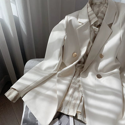 Blazer Casual Estilo Británico para Mujer - Image 25