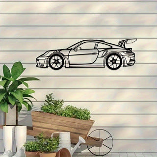 Decoración Mural de Auto Deportivo Moderno en Metal - Image 11