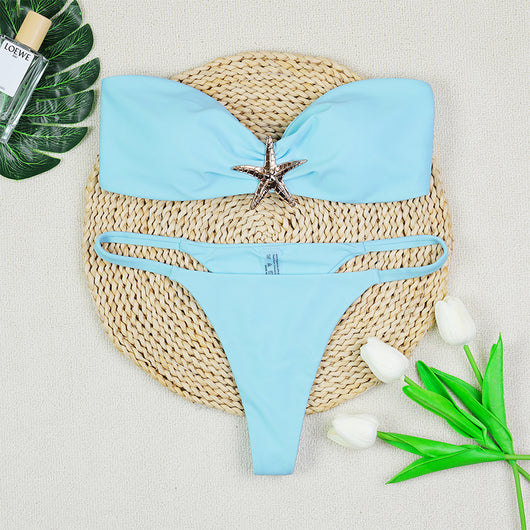 Bikini Sexy Escotado con Tirantes Ajustables y Cintura Baja - Image 23