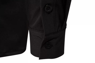 Camisa Hombre Falso Doble Pecho con Tirantes y Mangas Desmontables - Image 14